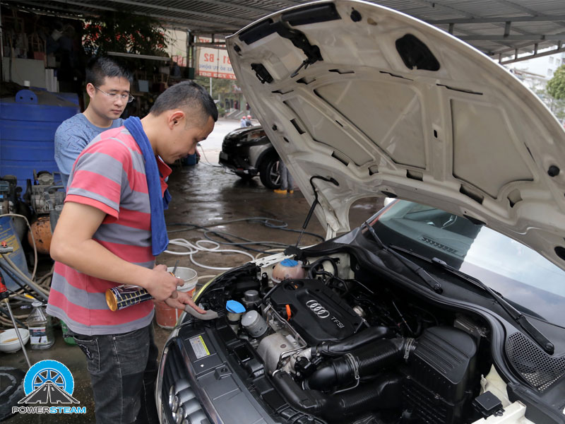 tiem-rua-xe-thay-nhot-142-tiem-rua-xe-tai-kien-giang-nen-ghe-powersteam