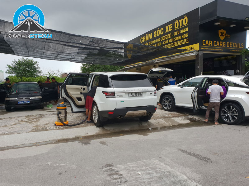 trung-tam-rua-xe-3c-clean-clear-viet-nam-powersteam