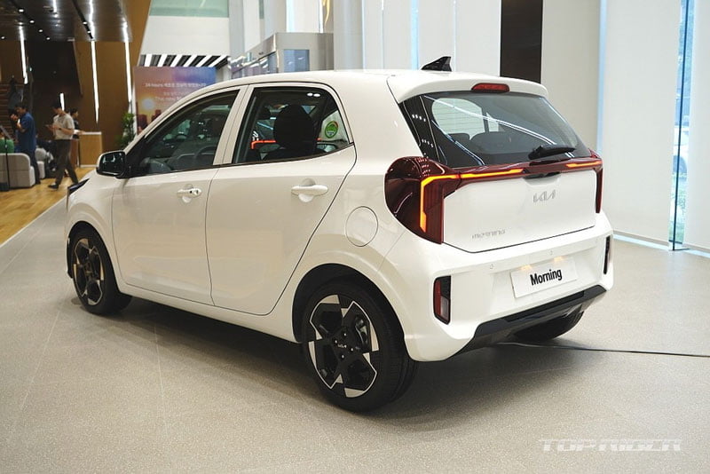 Kia Morning 2024 chính thức ra mắt với thiết kế như EV9 và Seltos