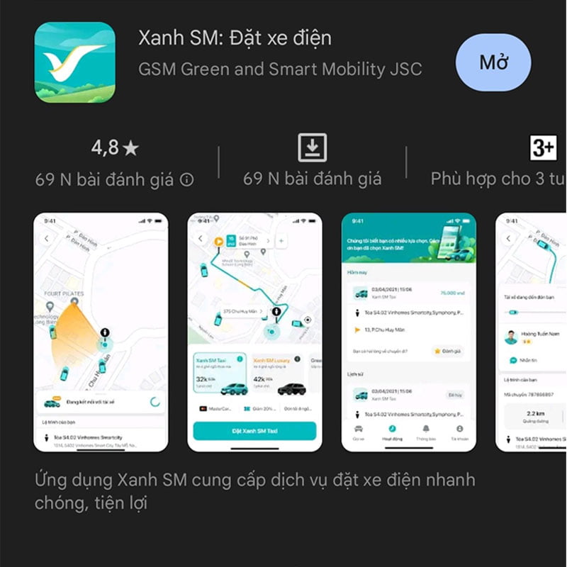 app-xe-dien-xanh-sm-powersteam