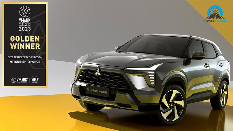 thumbnail-mitsubishi-xforce-nhan-giai-vang-vmark-2023-powersteam