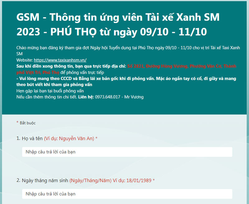 form-dang-ky-tai-xe-xanh-sm-phu-tho-powersteam