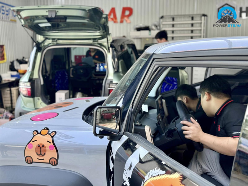 Dubai-care-do-xe-vf3-bac-ninh-powersteam